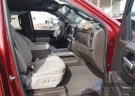 2021 GMC Sierra 1500 4Wd Short Box Slt из США, поврежденный, VIN 3GTU9DED7MG224653